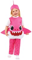 Kostuum Baby Shark ™- Mommy Shark Roze (1)