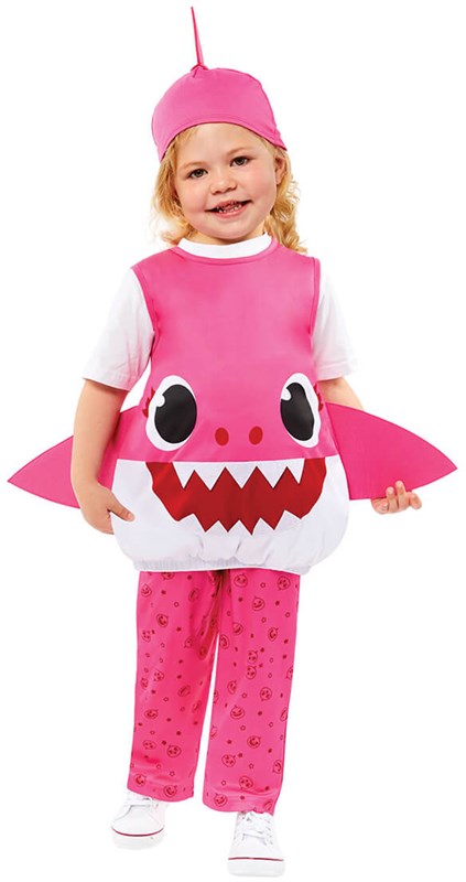 Kostuum Baby Shark ™- Mommy Shark Roze (1)