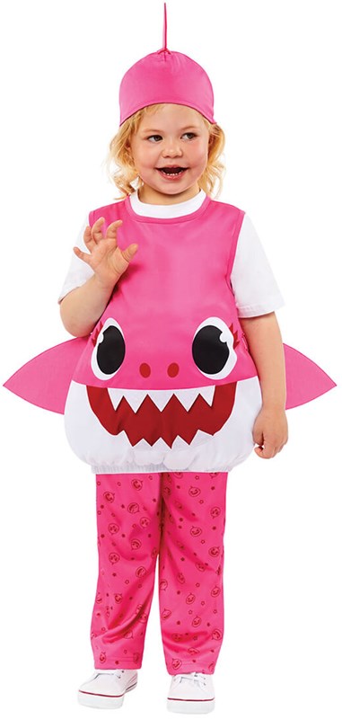 Kostuum Baby Shark ™- Mommy Shark Roze (2)