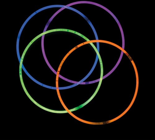 Glow Sticks Kettingen 56 cm - 4st
