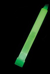 Glow Stick Hanger Groen met Ketting - 15cm