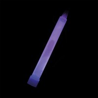 Glow Stick Hanger Paars met Ketting - 15cm