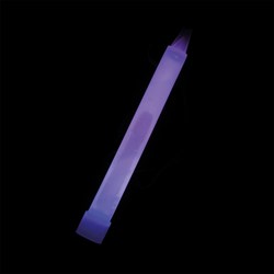 Glow Stick Hanger Paars met Ketting - 15cm