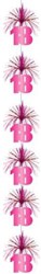 Hangdecoratie 18 Jaar Pink - 2,13m