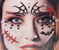 Gezicht Stickers Halloween