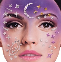 Gezicht Stickers Galaxy