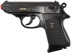 Speelgoed Pistool Special Agent PPK 16cm (25 schots)