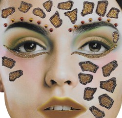 Gezicht Stickers Giraffe