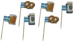 Oktoberfest Prikkers Luxe 8cm - 12st