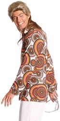 Heren Disco Seventies Blouse Mandela's