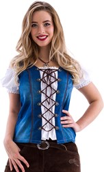 Tiroler Trachten Mieder Jeans Luxe 
