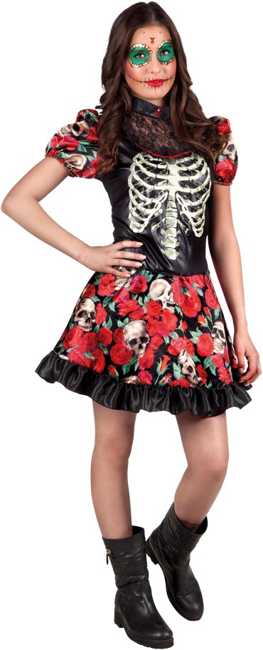 Halloween Jurk Niña Catrina (Day of the Dead) Kopen