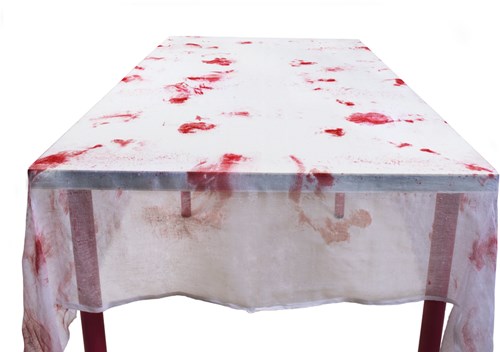 Tafelkleed Bloody Halloween 150x180cm