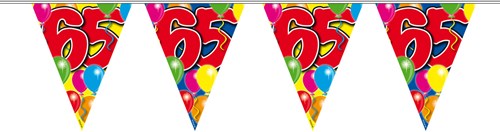 Vlaggenlijn 65 jaar 10mtr