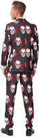 Herenkostuum Suitmeister Halloween Skulls Blood (achterkant)