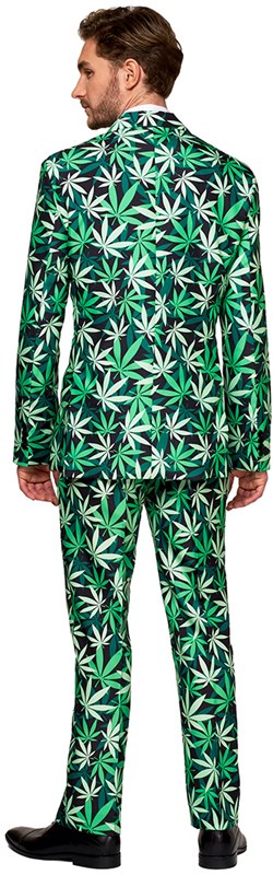 Herenkostuum Suitmeister Cannabis (achterkant)