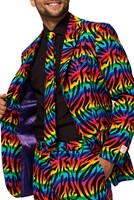 Herenkostuum OppoSuits Wild Rainbow (binnenkant colbert)