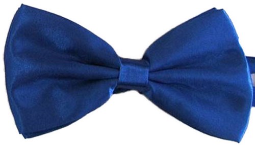Strikje Satijn Luxe Blauw