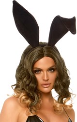 Konijnenoren Diadeem Playboy Bunny Zwart