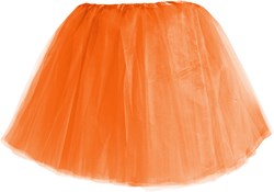 Tule Rokje 3 lagen Oranje (40cm)