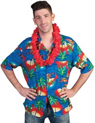 Hawaii Blouse Palmtree Island