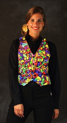 Dames Gilet Picasso met LED-verlichting