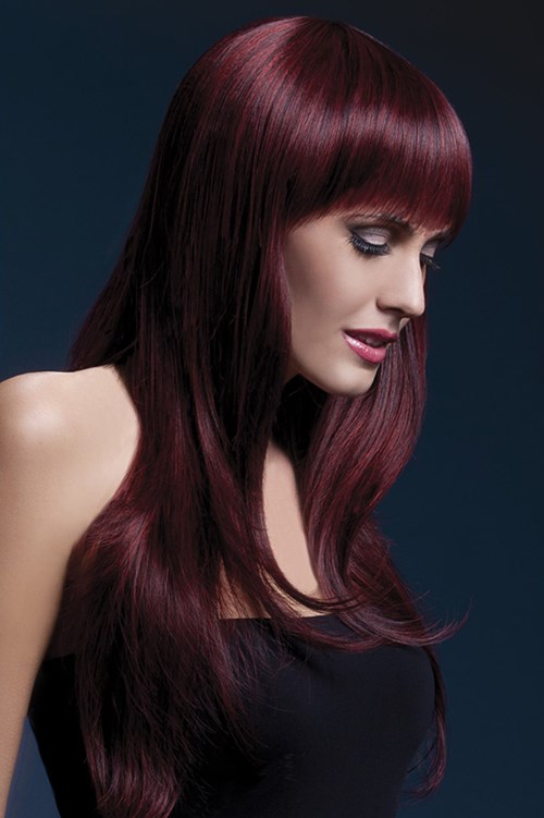 Fever Pruik Sienna Luxe Black/Cherry