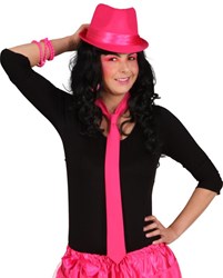 Stropdas Neon Pink