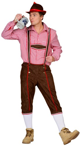 Tiroler Broek Lang Bruin  