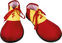 Clownsschoenen Rood-Geel Jumbo