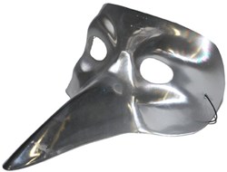 Snavel Masker Zilver