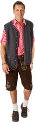 Trachtenvest Grijs Luxe (100% wol)  