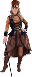 Damesjurk Steampunk Halflang
