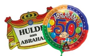 Abraham – 50 jaar man artikelen