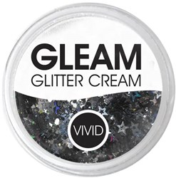 Vivid Gleam Glitter Cream Eclipse Black - 10gr