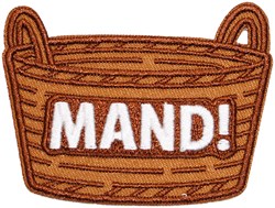 Embleem Mand - 5,5x7cm