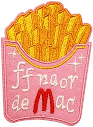 Embleem Ff Naor De Mac - 8x6cm