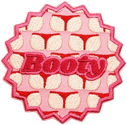 Embleem Booty - 8x8cm