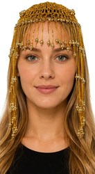 Kralen Muts Cleopatra Goud