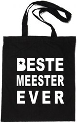 Tas "Beste Meester Ever" (37,5x41cm)
