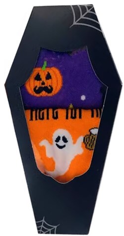 Halloween Doodskist Sokken Geschenkset Unisex
