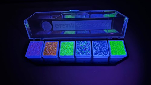 Vivid Gleam Glitter Cream Palet Pastel Glow (UV)