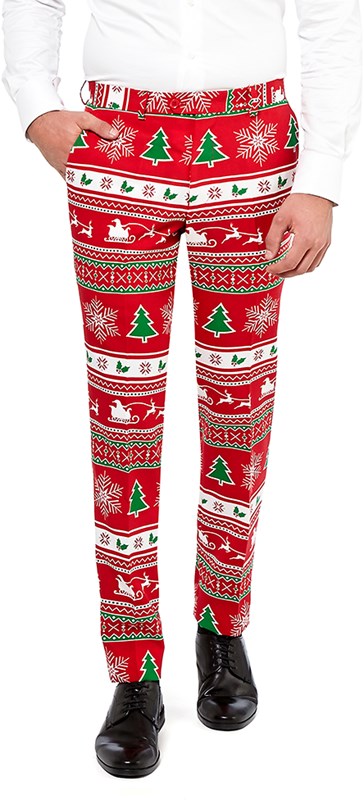 Herenkostuum OppoSuits Winter Wonderland (broek)