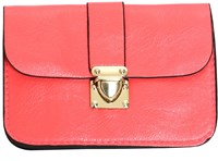 Enveloptasje met Hengsel Pink (Clutch)