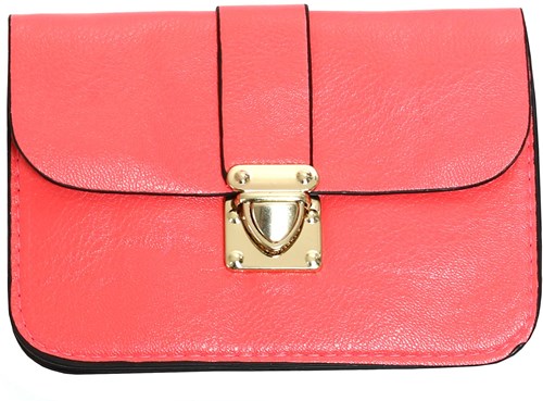 Enveloptasje met Hengsel Pink (Clutch)