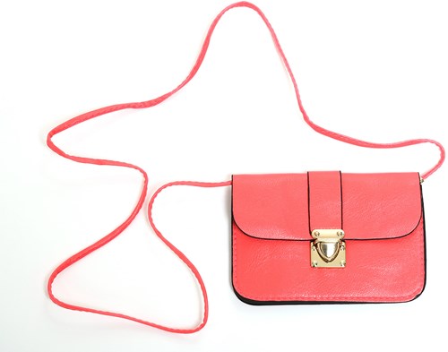 Enveloptasje met Hengsel Pink (Clutch)-2