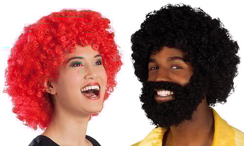 Afro Pruik