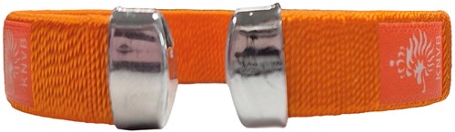Oranje Armbandje Holland Leeuw (achterkant)