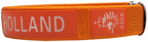 Oranje Armbandje Holland Leeuw (zijkant)