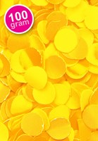 Confetti 100 gr Geel